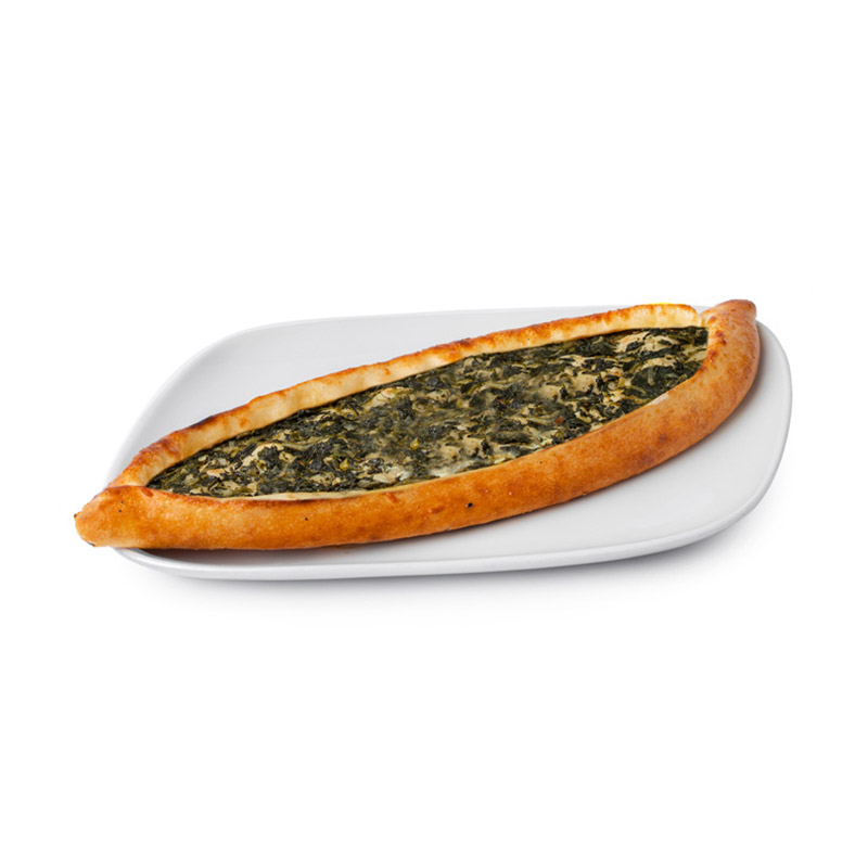 Pide Spinat, Käse
